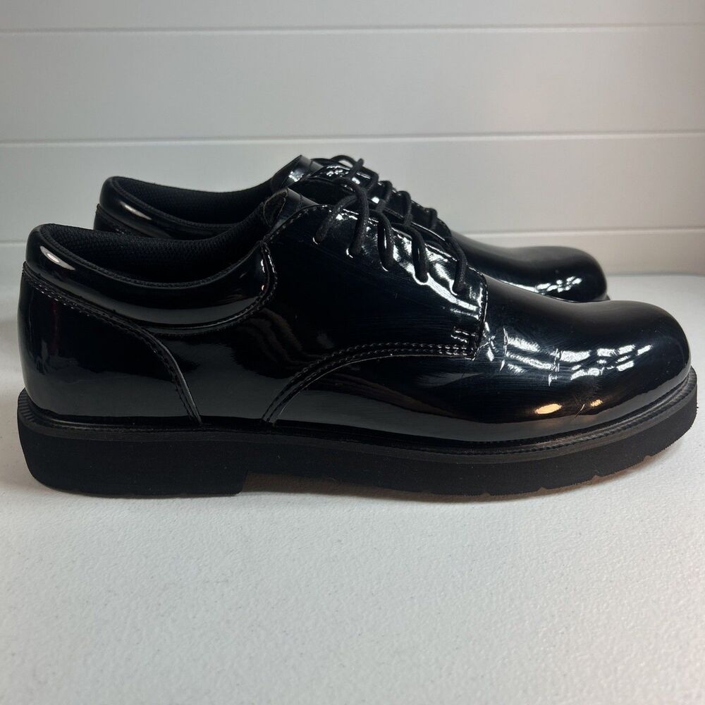 Bates Men’s Shoes High Gloss Size 10.5 Work Military Duty Lace Up